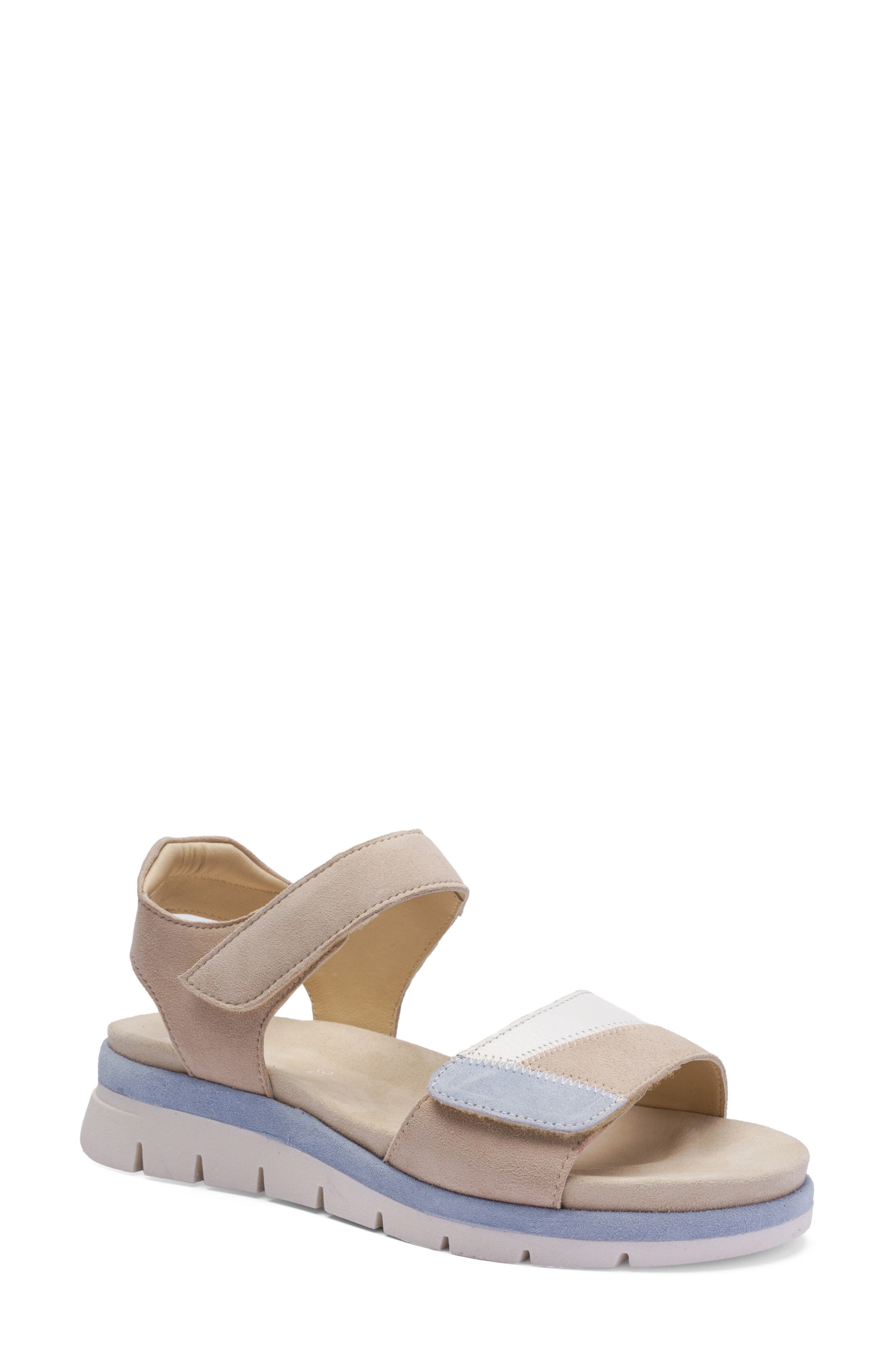 ara Cheyenne Sandal, Main, color, Blue