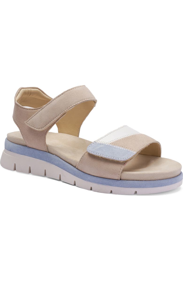 ara Cheyenne Sandal, Main, color, Blue