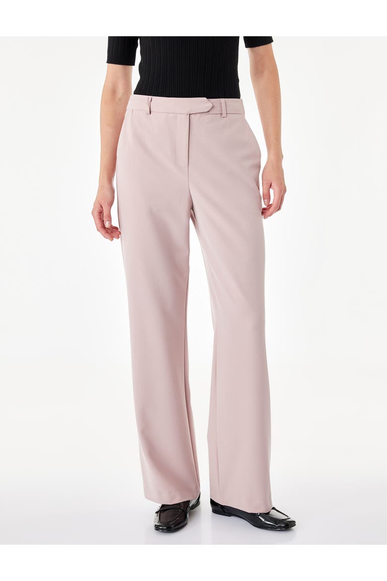 Tailored Straight Leg Trousers With Pockets, Alternate, color, PINK