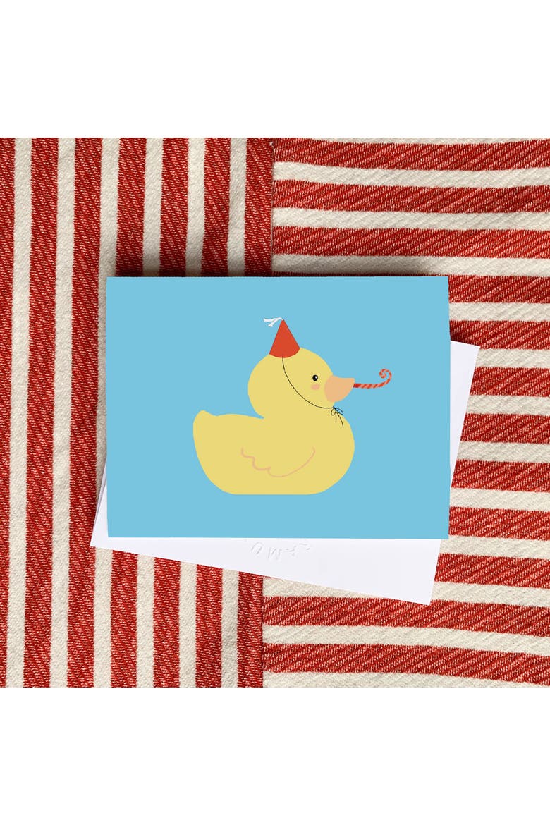 Birthday Rubber Ducky Party Greeting Card Pack Set, Alternate, color, Multi-Pack
