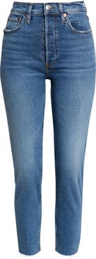 Re/Done Originals High Waist Ankle Jeans