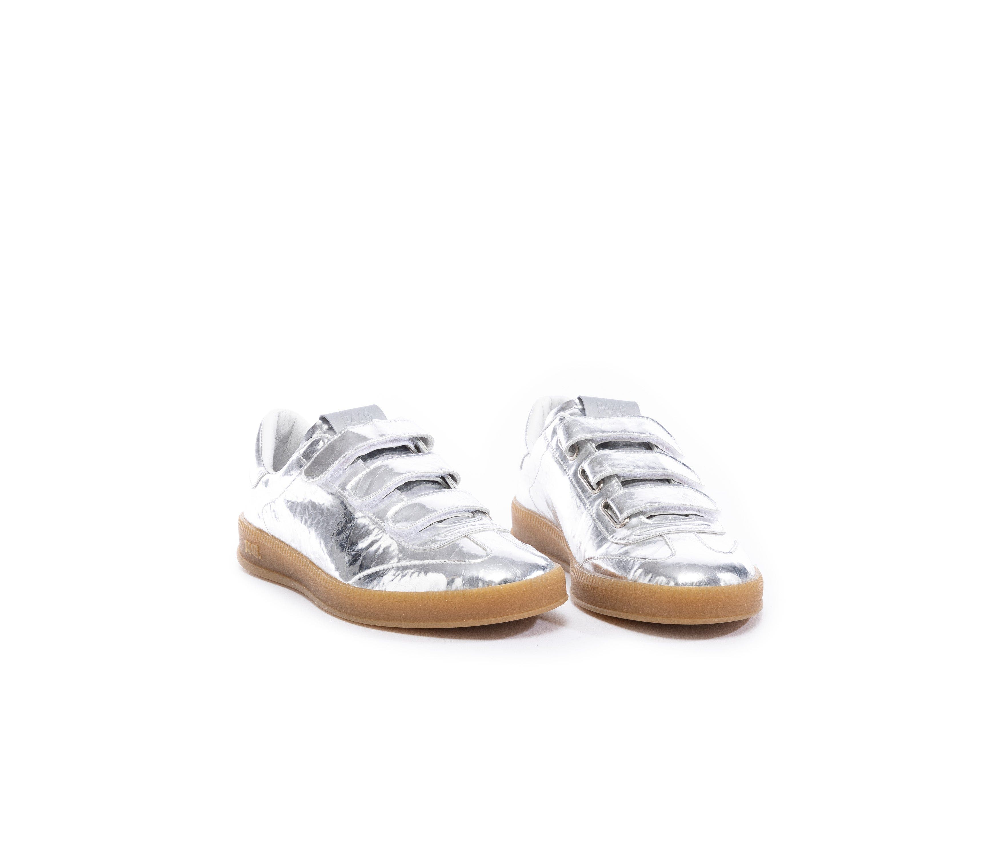 Monza Sneaker, Alternate, color, SILVER