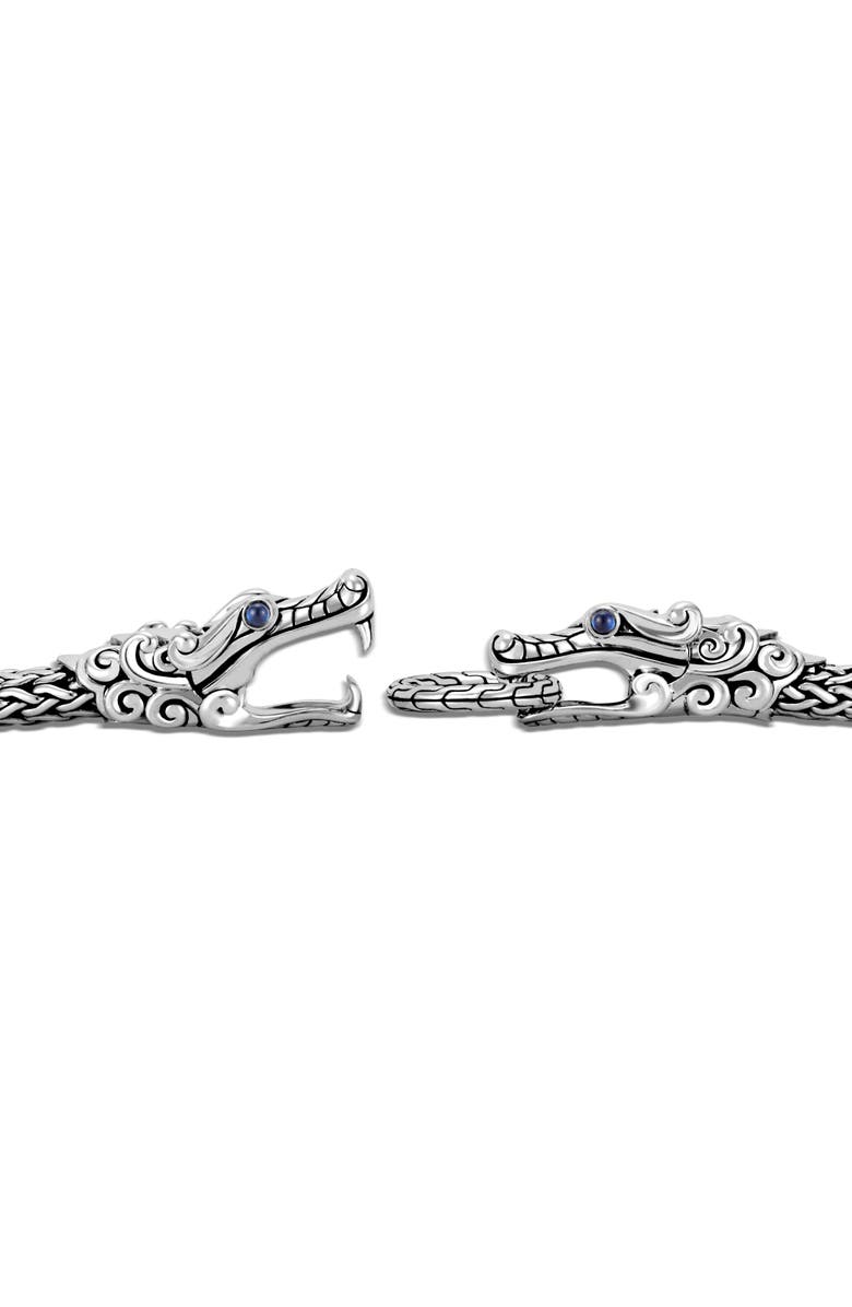 John Hardy Legends Naga Medium Chain Double Dragon Head Necklace, Alternate, color, 