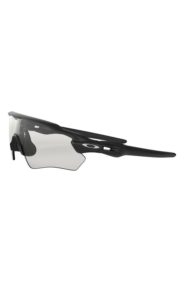 Oakley Radar EV Path 166mm Shield Wrap Sunglasses, Alternate, color, Matte Black