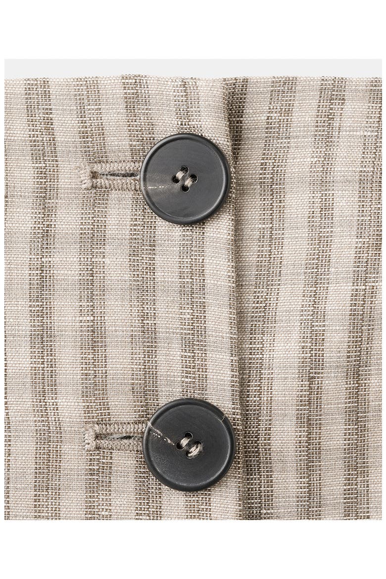 Strapless Check Print Vest, Alternate, color, LIGHT/ PASTEL GREY