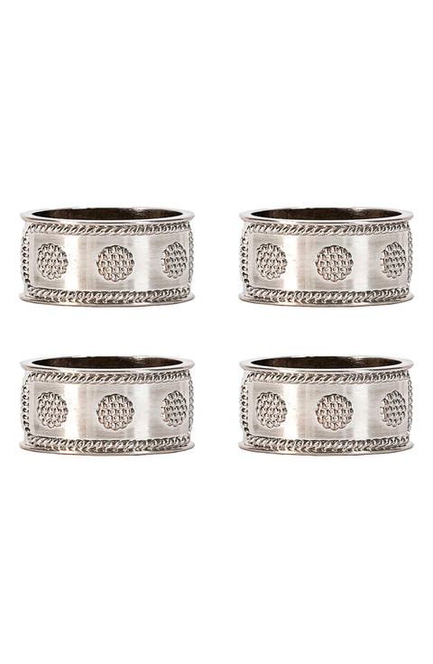 Berry & Thread Set of 4 Napkin Rings