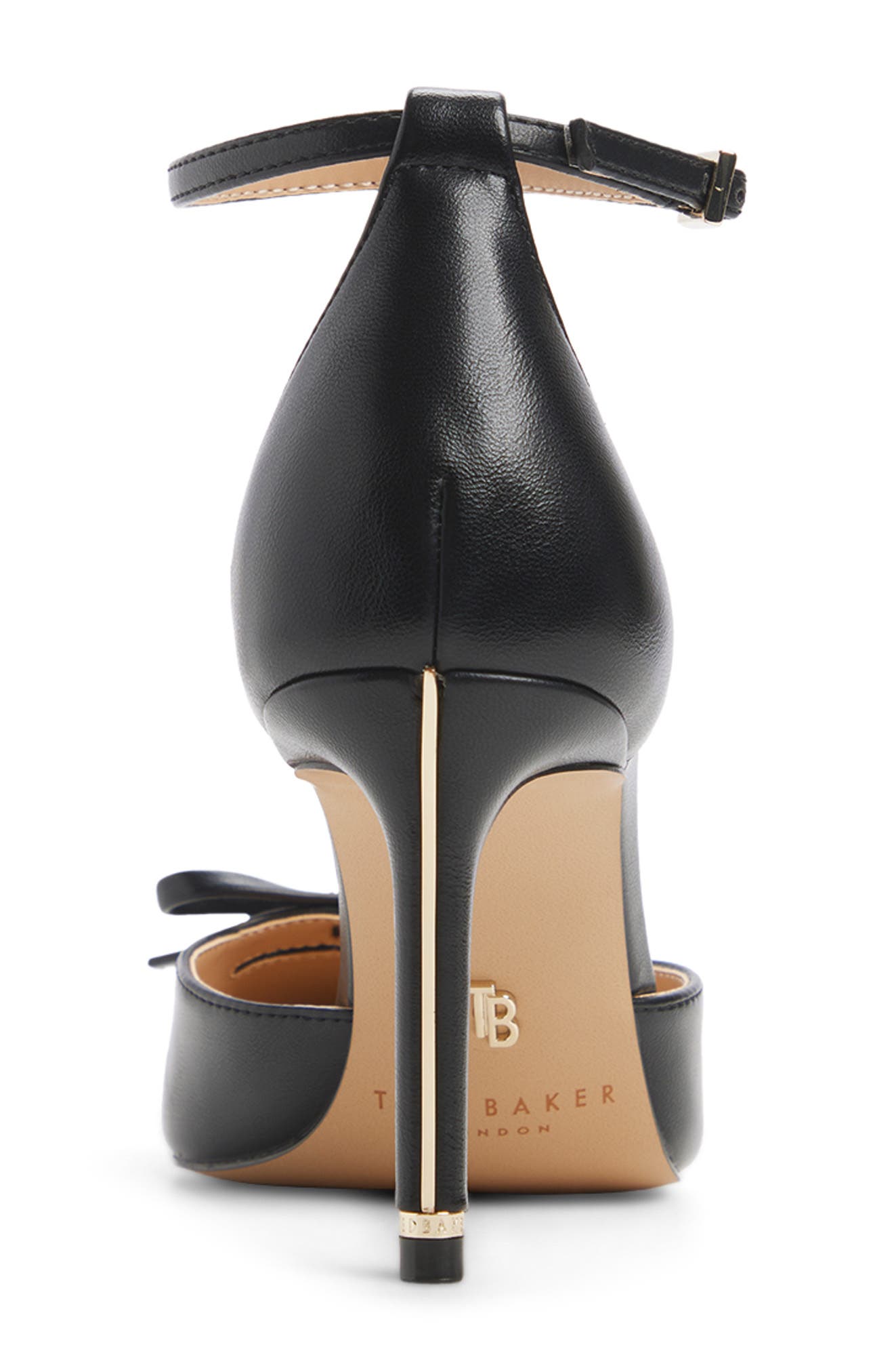 Dalia Faux Leather Pump, Alternate, color, SMOOTH BLACK