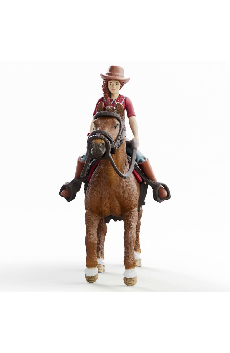 Schleich Horse Club Hannah & Cayenne 6pc Playset,, Alternate, color, Multicolored