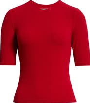 FRAME Rib Crewneck T-Shirt