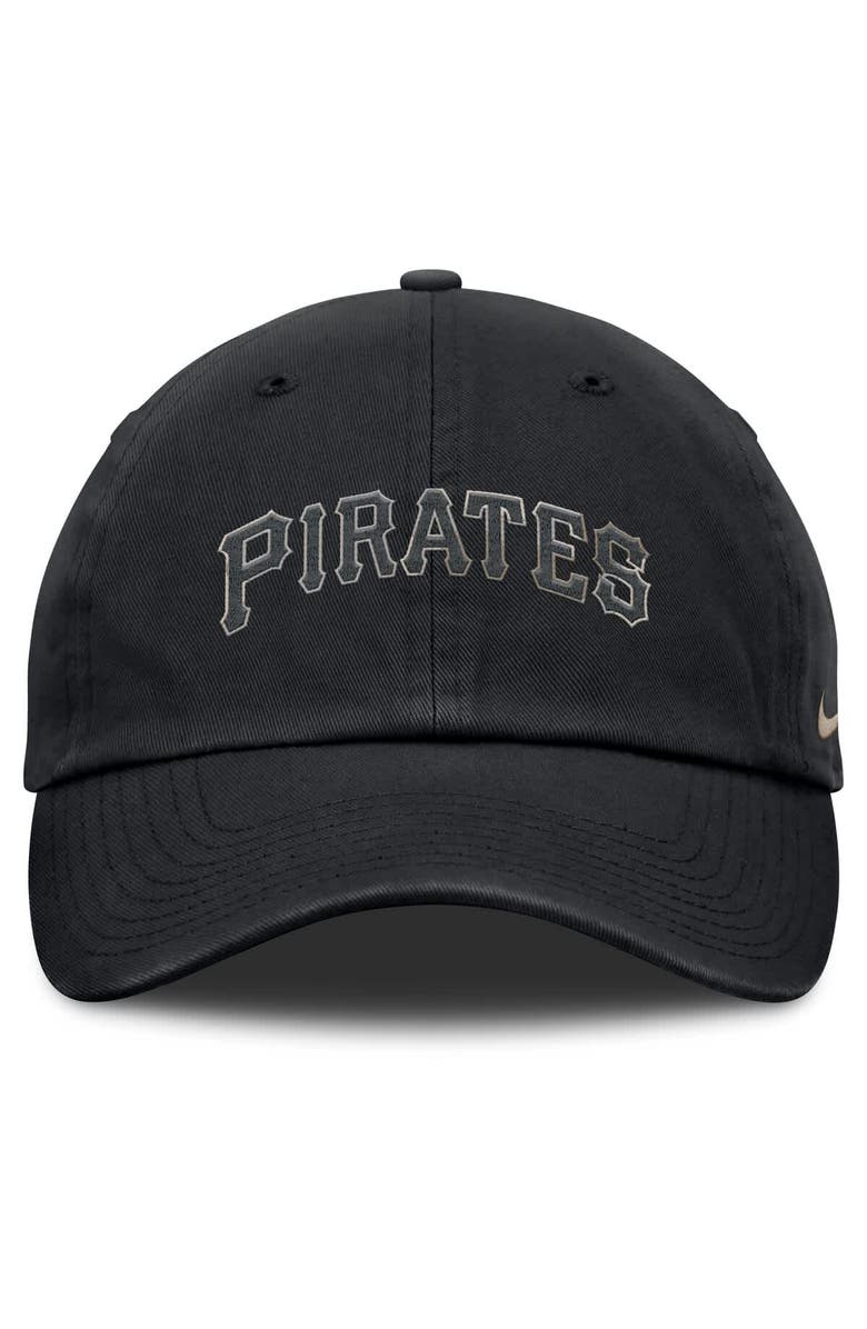 Nike Men's Nike Black Pittsburgh Pirates Camo Pack Club Adjustable Hat, Alternate, color, Black