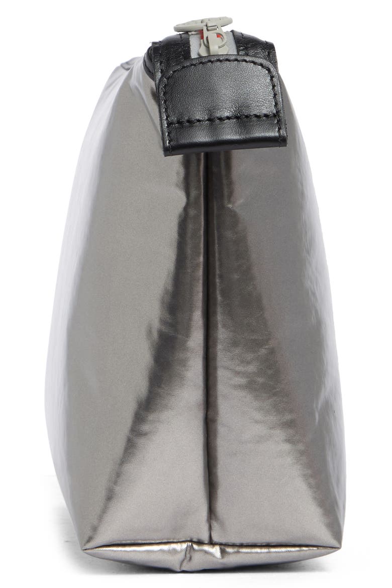 Astro Toiletry Zip Bag, Alternate, color, SILVER
