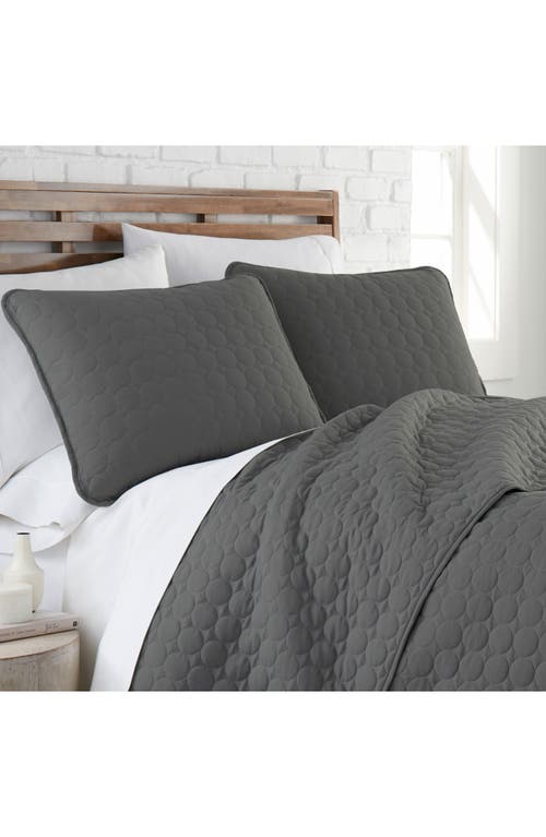 Southshore Fine Linens Ultra-soft Oversized Quilt Set In Gray
