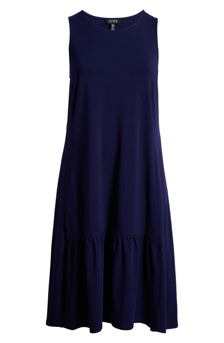 Jones New York Sleeveless Stretch Cotton High-Low Dress, Alternate, color, 