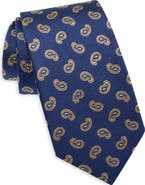 Duchamp Paisley Silk Tie