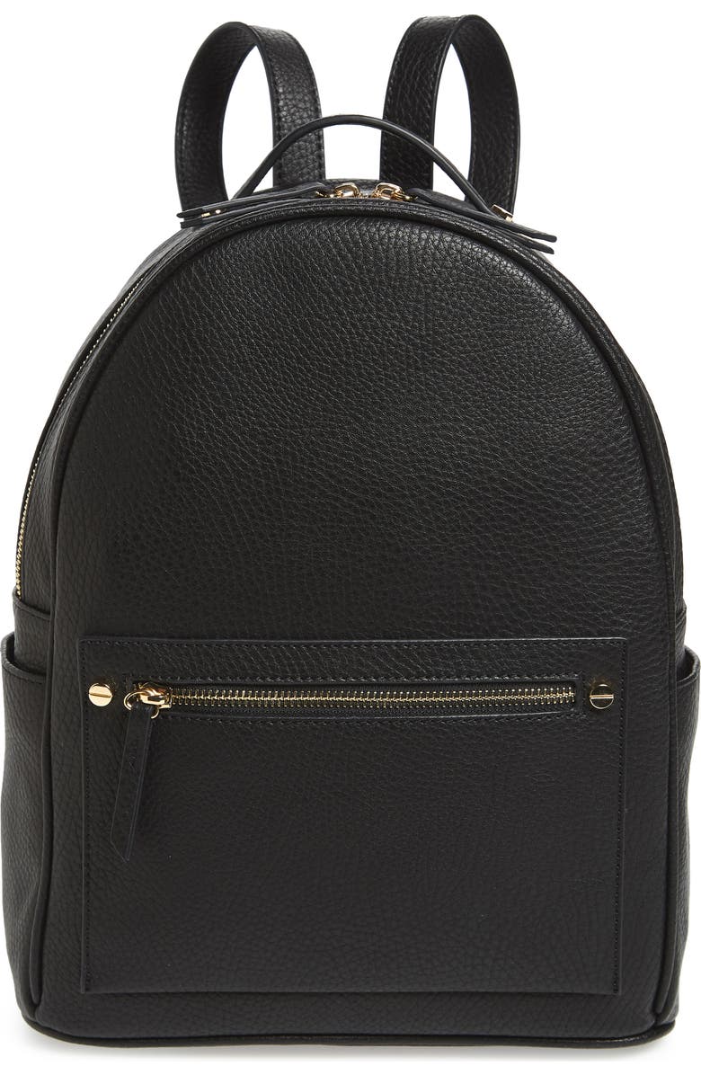 Mali + Lili Madison Vegan Leather Backpack, Main, color,
