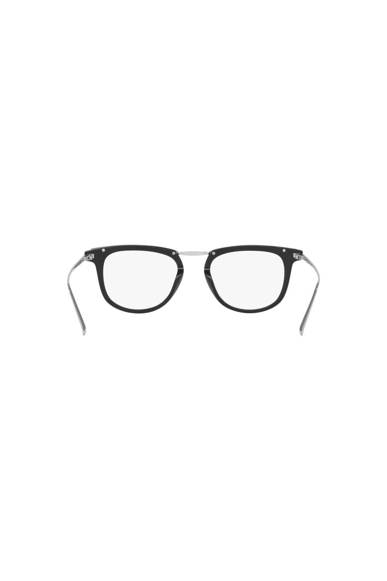 50mm Round optical glasses, Alternate, color, Black