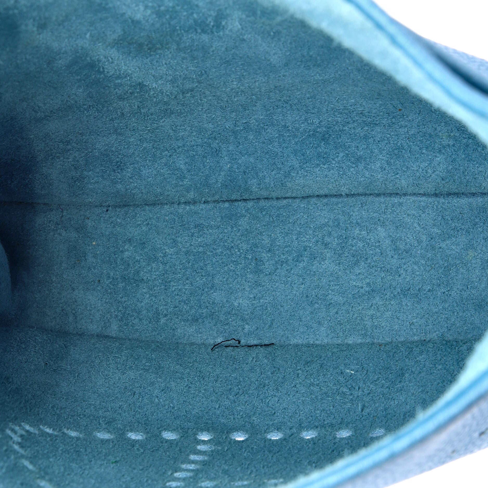 Pre-Owned Hermes Evelyne Bag Gen II Clemence PM, Alternate, color, Bleu Jean