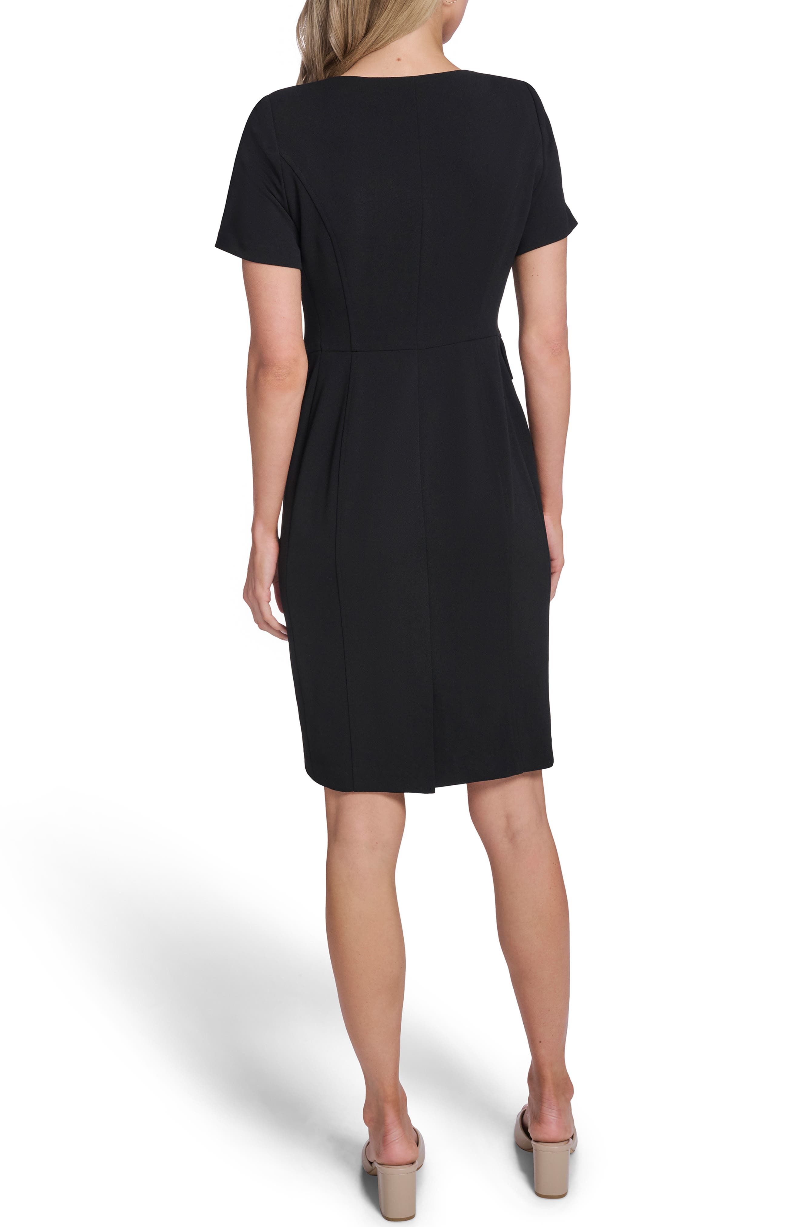 black cocktail dress with sequins Poly USA 9586 Short A Line Homecoming Sequin size-m Color:Light Olive Fitted bodycon mini dress Witchy Vintage | 1890s