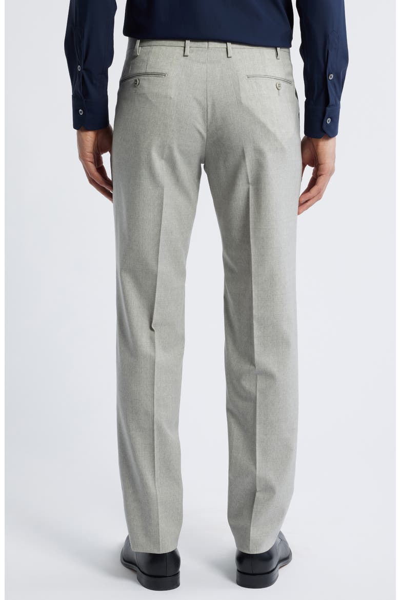 Parker Stretch Wool Trousers, Alternate, color, LIGHT GREY