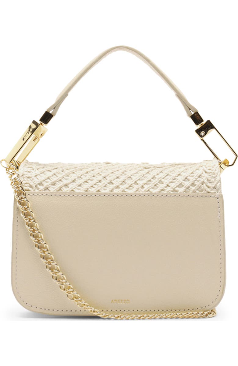 Arezzo Lucy Small Open Stitch Crossbody Bag, Alternate, color, Panacota/ Cru