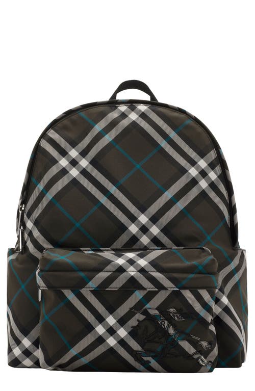Burberry Classics Ekd Small Check Backpack In Snug
