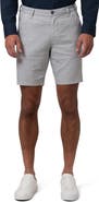 Mavi Jeans Noah Flat Front Stretch Cotton & Linen Shorts