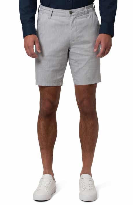 Mavi Jeans Noah Flat Front Stretch Cotton & Linen Shorts