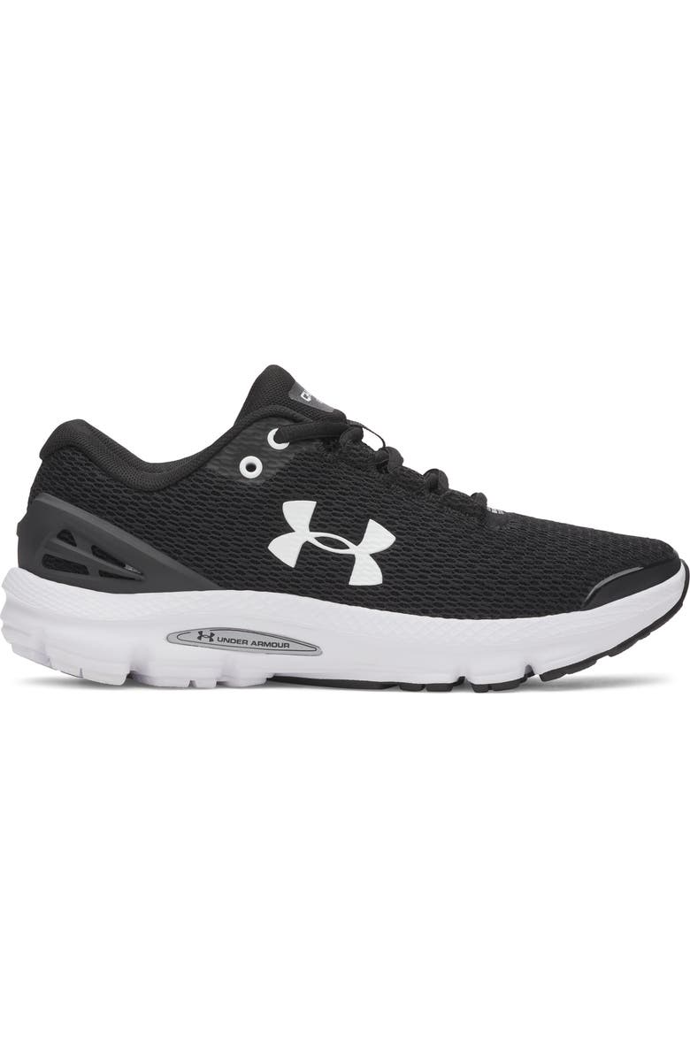 Under Armour Kids' Charged Gemini 2020 Running Shoe, Alternate, color, Black