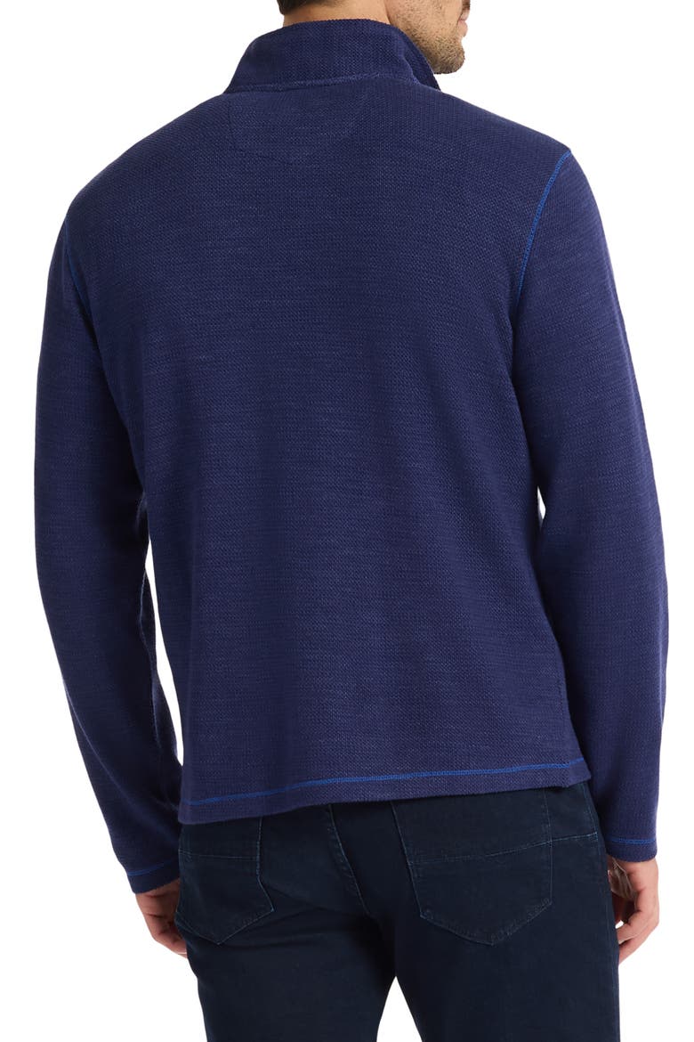 Griffin Quarter Zip Pullover, Alternate, color, NAVY