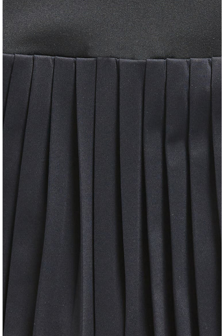 Kids' Baseline High Waist Pleated Skort, Alternate, color, BLACK