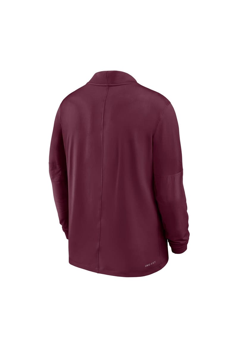 Men's Nike  Maroon Minnesota Golden Gophers Dri-FIT Half-Zip Pullover, Alternate, color, Maroon