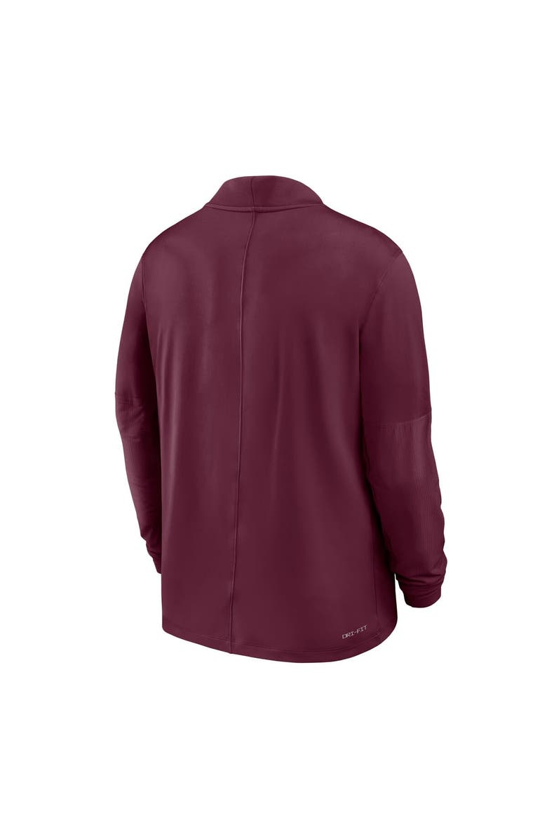 Nike Men's Nike  Maroon Minnesota Golden Gophers Dri-FIT Half-Zip Pullover, Alternate, color, Maroon