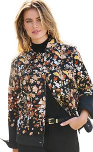 Jessica London Classic Cotton Denim Jacket