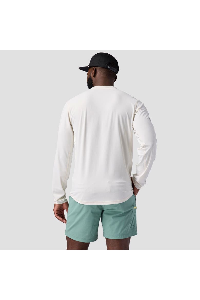 Bga Tahoe Sun Long-Sleeve Crew Shirt - Men's, Alternate, color, Egret