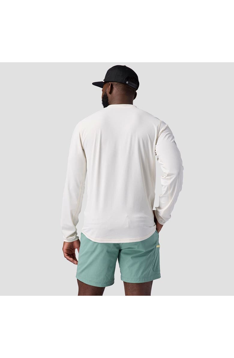 Backcountry Tahoe Sun Long-Sleeve Crew Shirt - Men's, Alternate, color, Egret