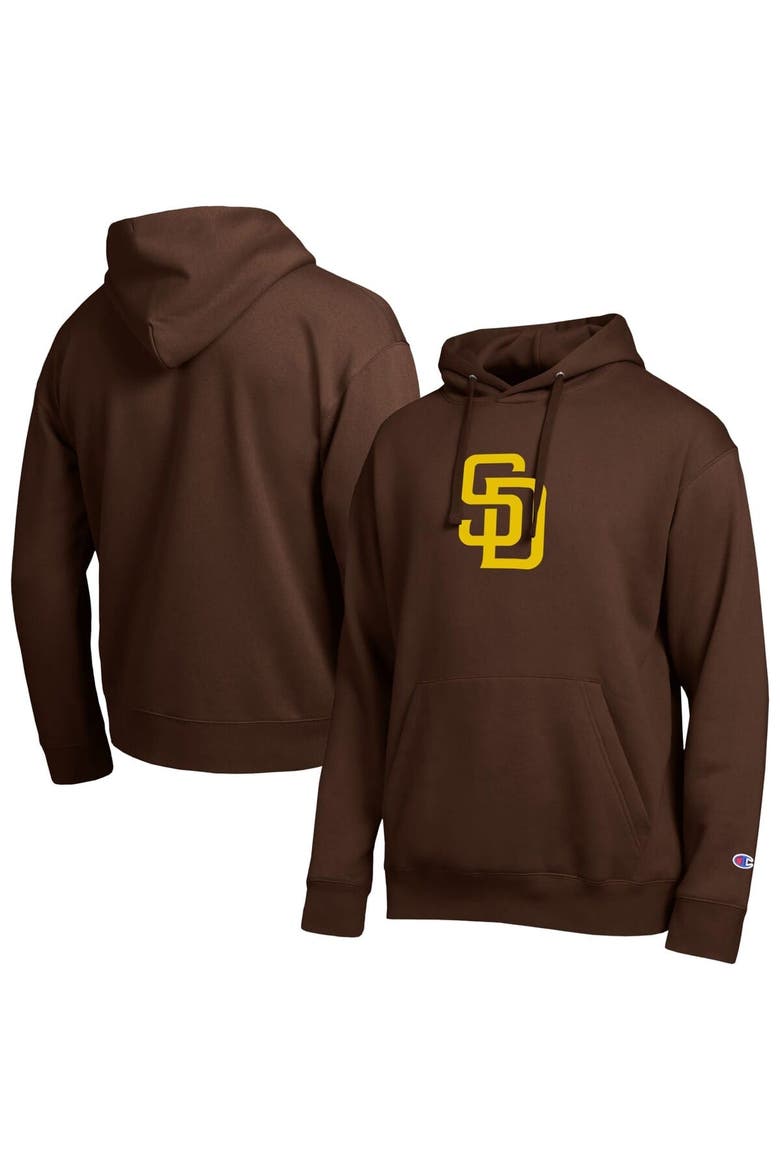 Men's Champion  Brown San Diego Padres All Star Embroidered Logo Hoodie, Main, color, Brown