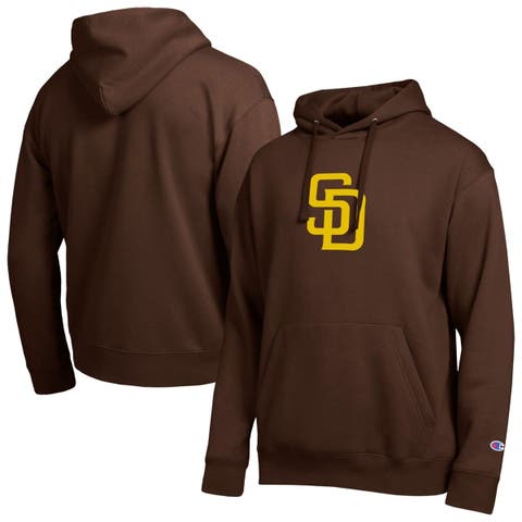 Men's Champion  Brown San Diego Padres All Star Embroidered Logo Hoodie