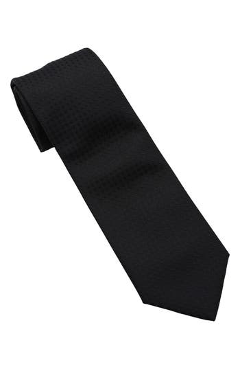 Dkny Textured Solid Tie In Black