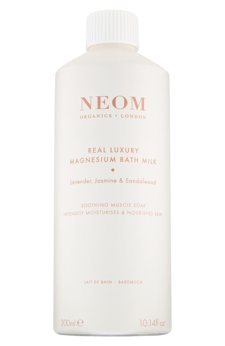 NEOM Wellbeing Real Luxury Magnesium Bath Milk, Main, color,