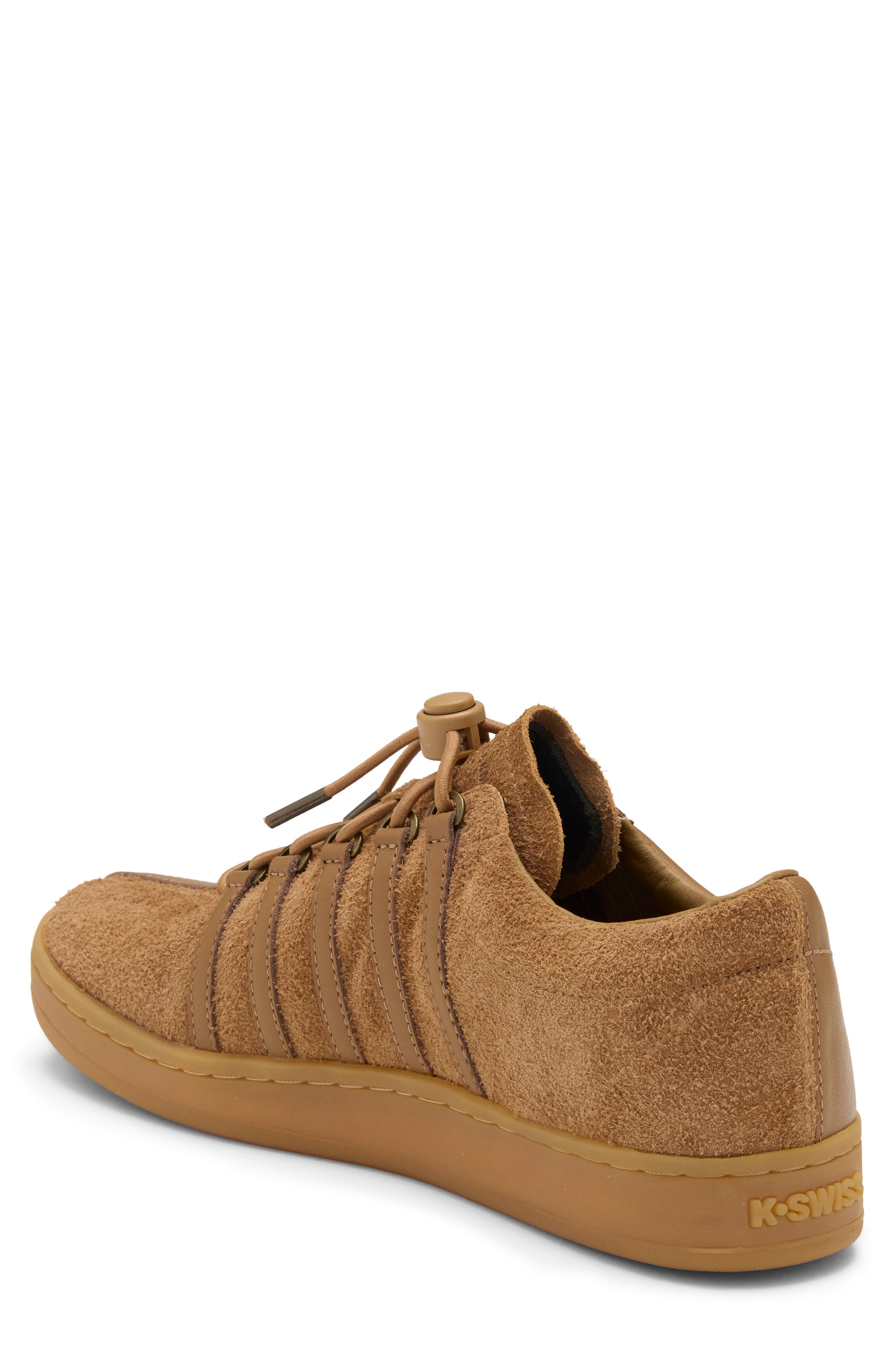 Classic 88 x Engineered Garments Leather Sneaker, Alternate, color, CHPMK/ REG GM/ DKGM