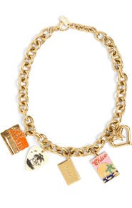 Chloé Postcards Charm Necklace