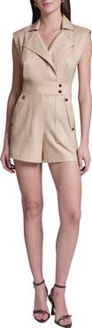 BCBG Sleeveless Stretch Cotton Blend Jumper