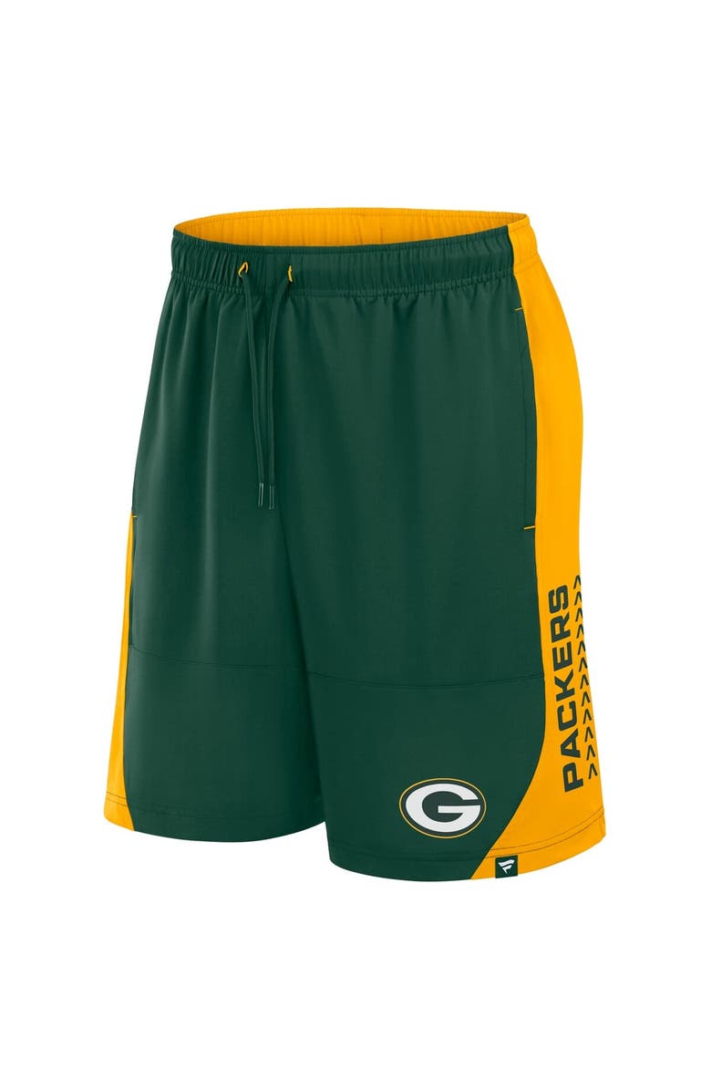 FANATICS Men's Fanatics Green Green Bay Packers No Defense Shorts, Alternate, color, 