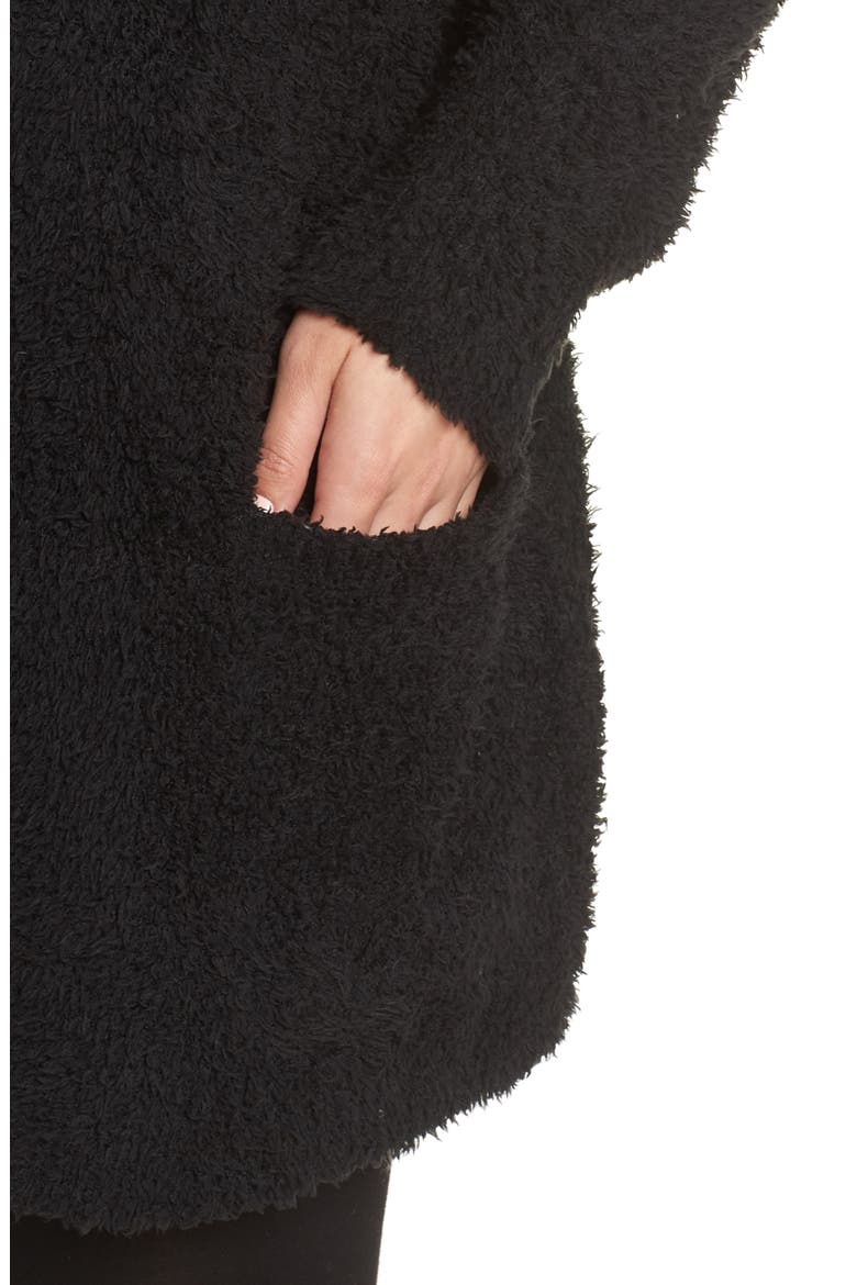 CozyChic™ Cardigan, Alternate, color, BLACK