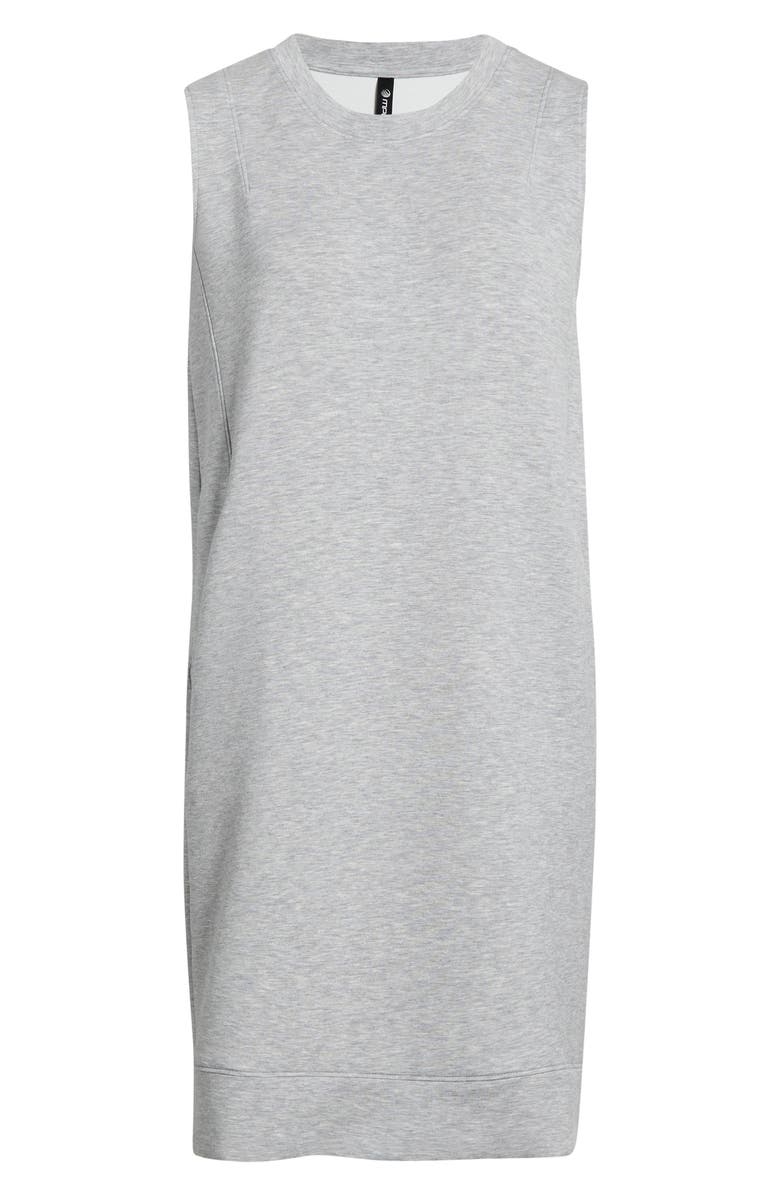 MPG Dreamweave Sleeveless Dress, Main, color, Heather Concrete