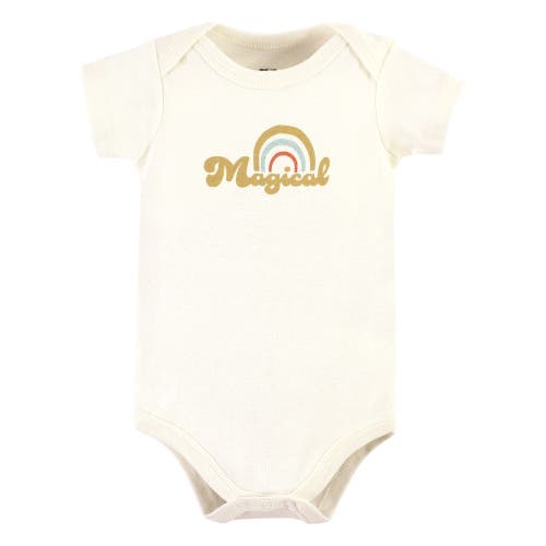 Hudson Baby Cotton Bodysuits 3-pack