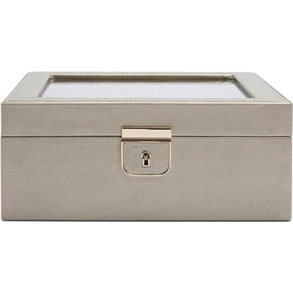 Wolf Palermo 6 Pc Watch Box In Pewter