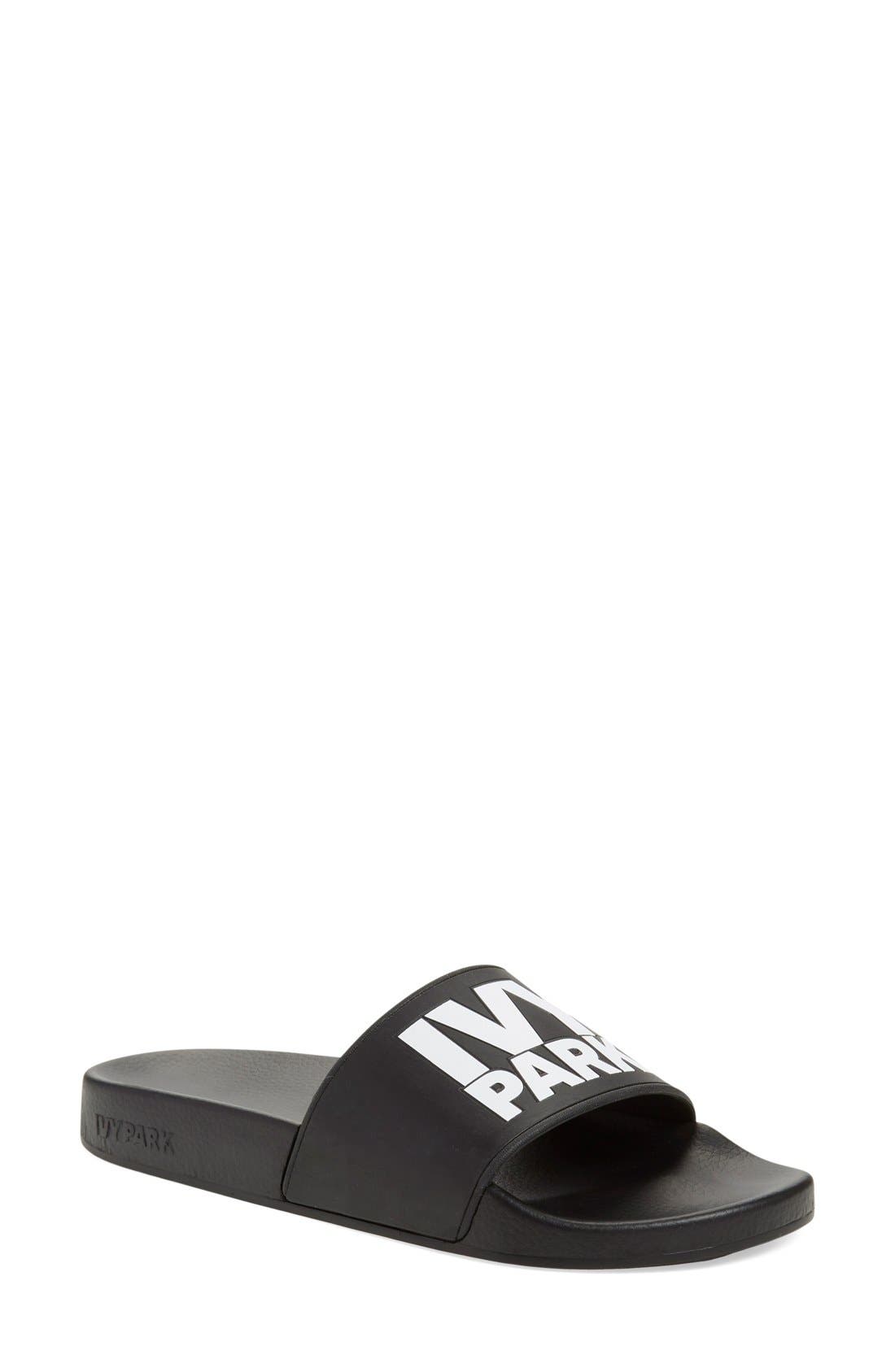 IVY PARK<sup>®</sup> Logo Slide Sandal, Main, color, 