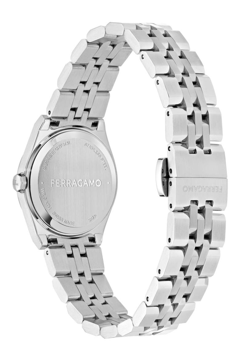 Vega New Bracelet Watch, 28mm, Alternate, color, NAVY/ STAINLESS STEEL