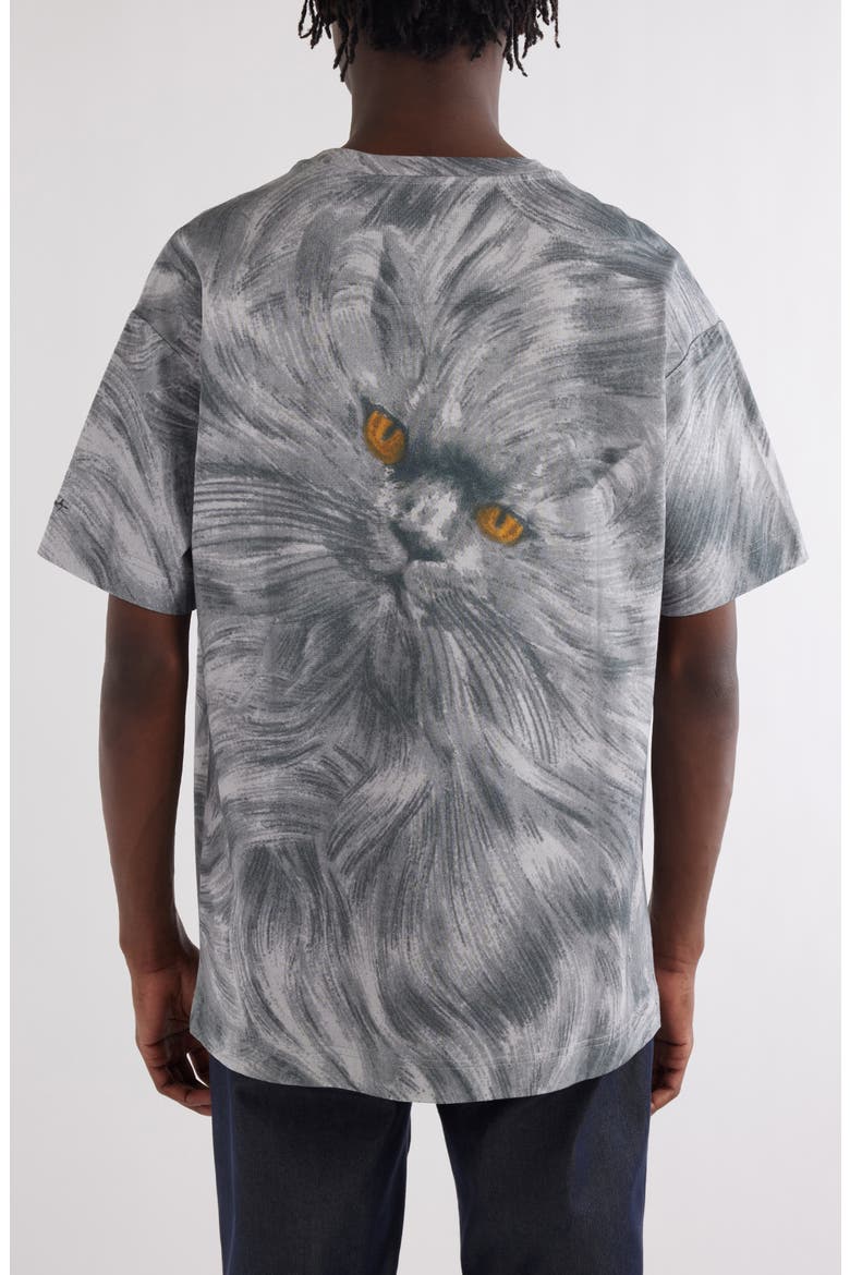Cat Print T-Shirt (Men) | Nordstrom